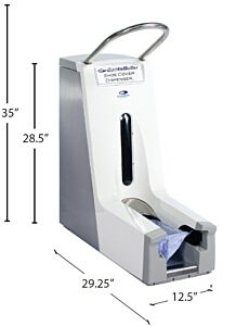 Large Kinetic Butler Automatic Shoe Cover Dispenser