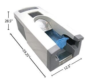 Small KineticButler Automatic Shoe Cover Dispenser