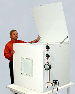 Vacuum Chamber; High Capacity, Aluminum, 35" W x 35" D x 35.5" H ID