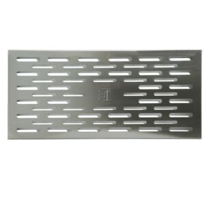 Shelf; 304 SS, Perforated, 49.5"W x 22"D x 1"H, for 52" Shelf-Only Garment Cabinets