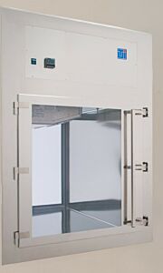 Pass-Through; Smart®, Refrigerated, CleanMount CleanSeam, 24" W x 24" D x 24" H ID, Flush Wall Mount, 304 or 316 Stainless Steel, 120 V