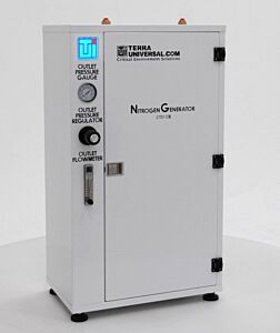 Nitrogen Generator; Powder-Coated Steel, 20"W x 12"D x 35.5"H, 10 ft³/hr @ 99% purity, 100 psig