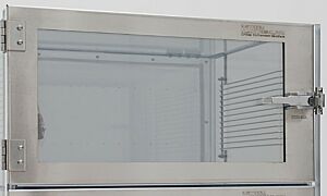 Door, Complete Assembly, Kiticcator Series 100; SS Frame, 17.25"W x 10.5"H