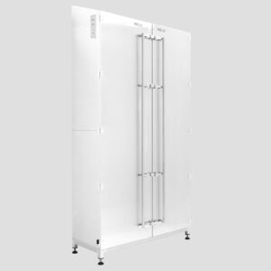 Desiccator; Double Solid Doors, Powder-Coated Steel, 48" W x 18" D x 87.5" H, Series 300