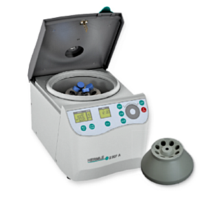 Z207-A Clinical Centrifuge with 8 x 15 ml rotor by Hermle, 115 V