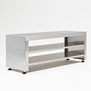 Gowning Bench; 304 Stainless Steel, Solid Top, 48