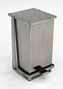 Waste Receptacle; Step-On, 304 SS, 12