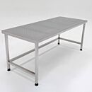 Work Station, BioSafe® ; 304 Stainless Steel, Heavy-Duty, Perforated Top, 72