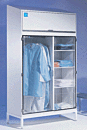 Garment Cabinet with 240 V Filter/Blower; PCS, SDPVC Windows, 40