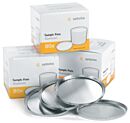 Disposable sample pans, 80 pcs., aluminum, 90 mm