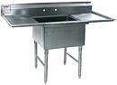 Laboratory Sink; 1 Sink, 304 Stainless Steel, 27