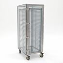 Mobile Desiccator Cabinet; 1 Chamber, Static Dissipative PVC, 23.75