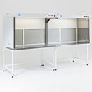 Hood; Horizontal Laminar Flow Station, Removable Side Panel, Powder-Coated Steel, 76 W x 44 D x 63.75