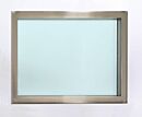 Window, Single-Pane, Flush-Mount 304 SS Frame, Tempered Glass; 36''W x 48''H, for BioSafe® Steel Cleanroom