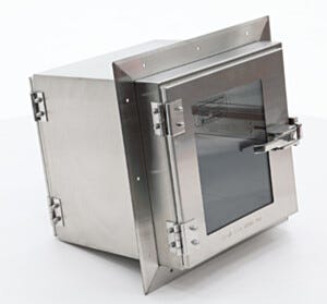 Simplifies contamination-free transfer of materials between classified spaces | 2636-01D-2 displayed