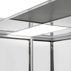2'W x 4'D LED panel mounted in Terra Universal Cleanroom | 3800-41 displayed