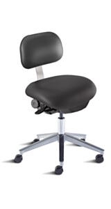 ISO 5 Ergonomic Cleanroom Chairs from BioFit | Terra Universal