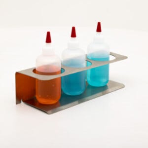 304 stainless steel cleanroom supply holder maximizes workspace storage | 4005-36 displayed