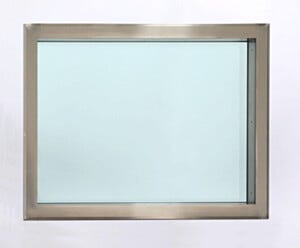 These easy-clean windows add visibility and transparency to modular cleanrooms | 6600-45A displayed