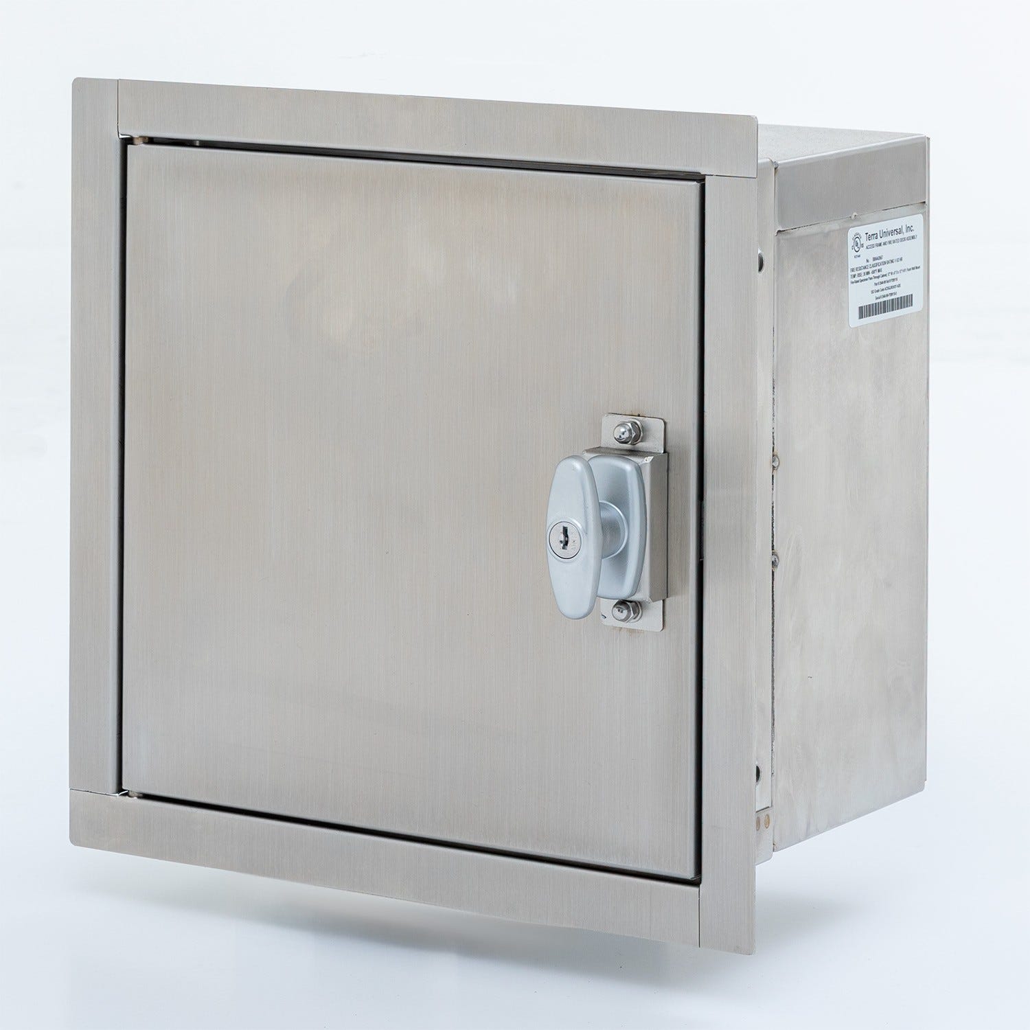 Fire-Rated Specimen Pass-Through Cabinet, 304 Stainless Steel