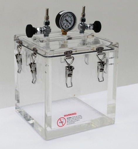 Benchtop Vacuum Chamber, Acrylic