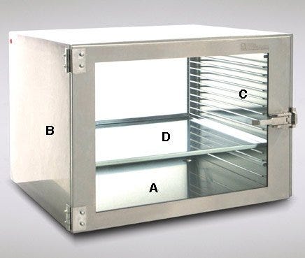 Defecastor BioSafe® Benchtop Stainless Steel Desiccators | Terra Universal