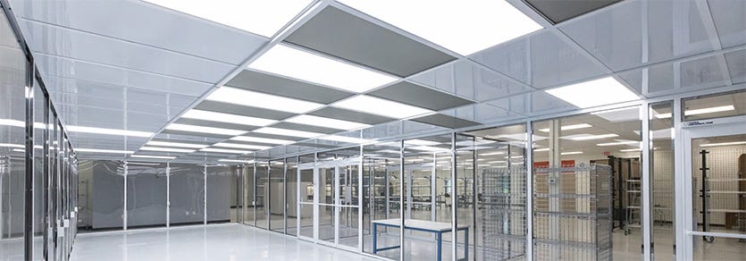 Cleanroom Lighting Standards, Compliance, LED Panels, Illuminators