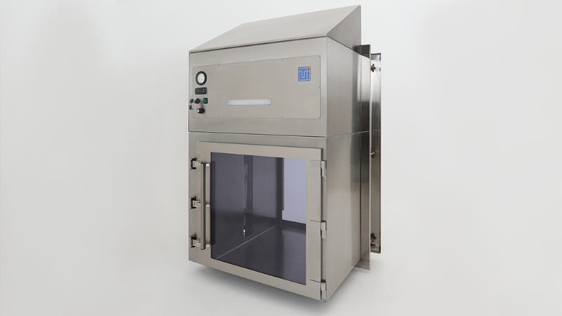 HEPA Filtered Cleanroom Pass-Through Chambers and Sample Transfer Boxes