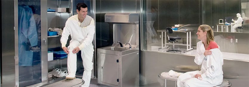 Cleanroom Gowning Benches - Features, Styles, Types, and Differences