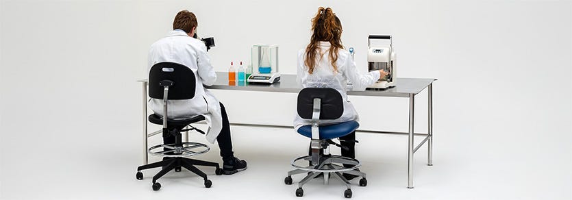 Cleanroom Workstation and Laboratory Table Surfaces, Configurations, and Material Comparison