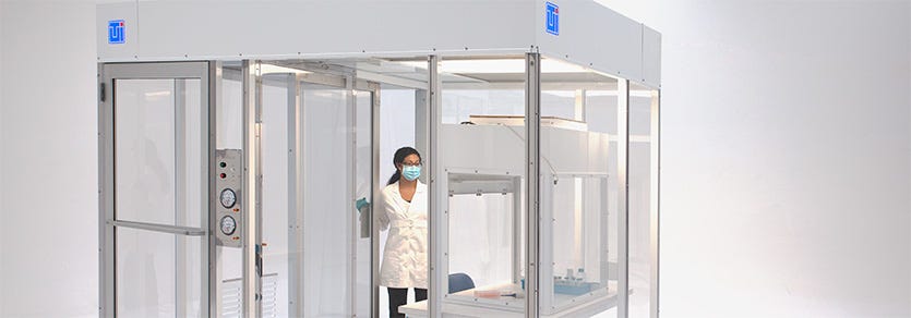 USP Compounding Cleanroom Construction, Panels, and Control Systems