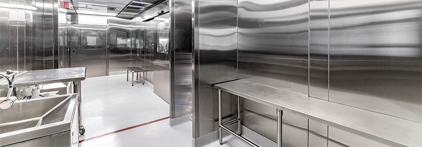 304 and 316 Stainless Steel Equipment for Laboratory and Cleanroom Operations