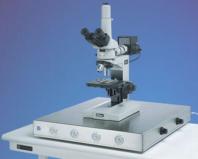 benchtop passive damped Pneumatic Vibration Isolation platform for microscope