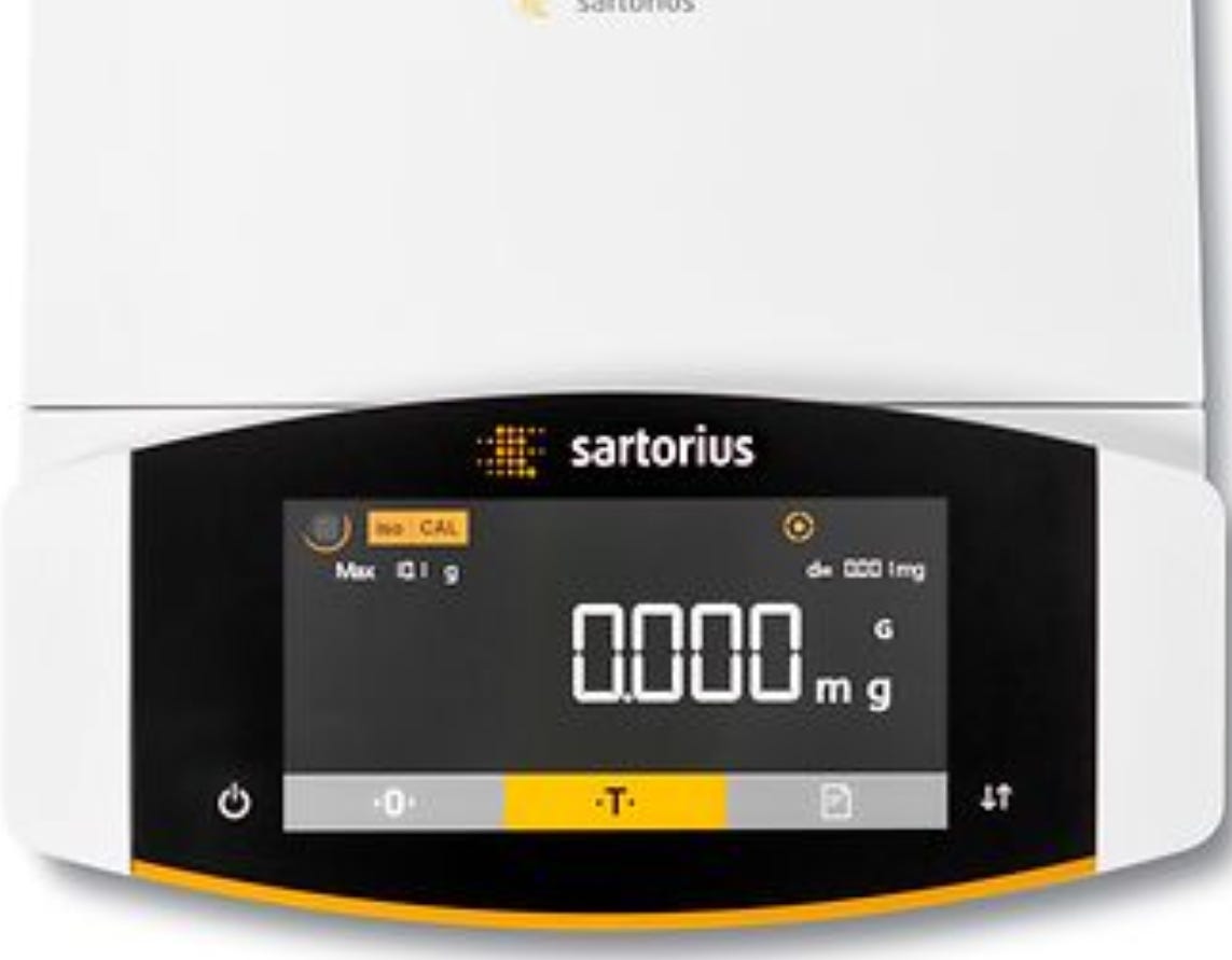 Sartorius MCE display and control for basic weighing applications