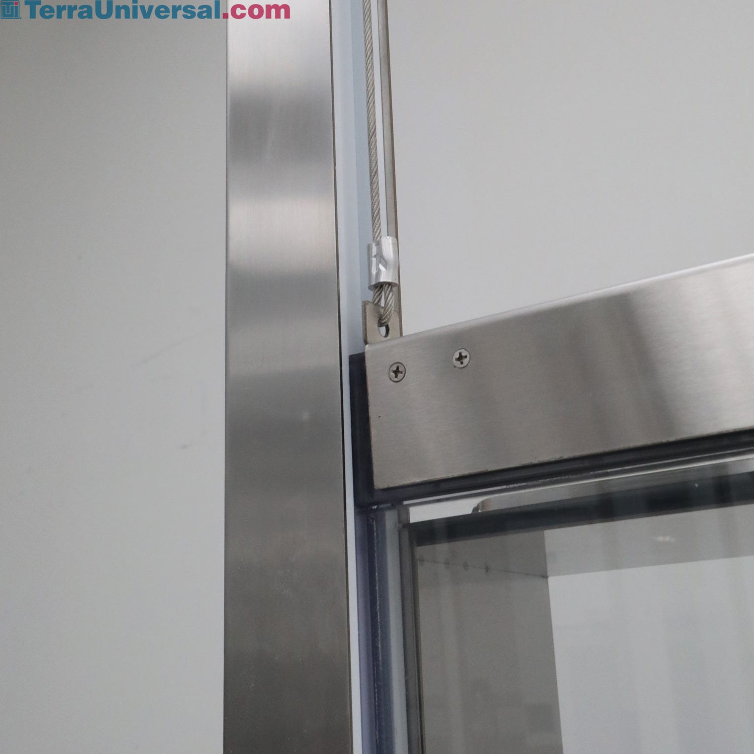 Passthrough Vertical Sliding Convenience Windows