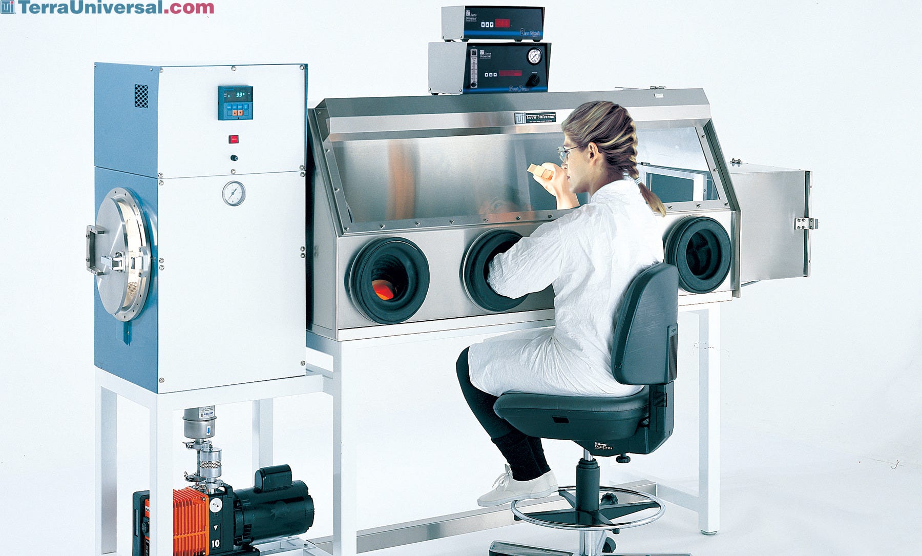 Series 300 Stainless Steel Glove Box Isolation Chambers