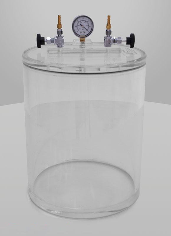 Cylinder Acrylic Vacuum Chamber