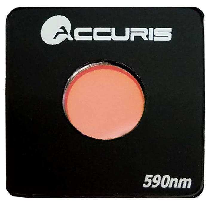 SmartDoc橙色带通滤波器